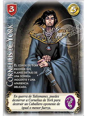 Cornelius de York (Clásico ESPS - Real)
