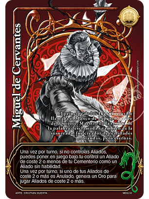 Miguel de Cervantes (ONY - Buy a Box)