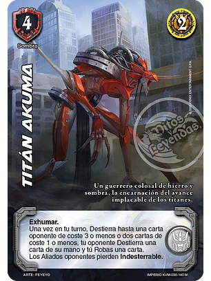 Titán Akuma (KVM - Mega Real)