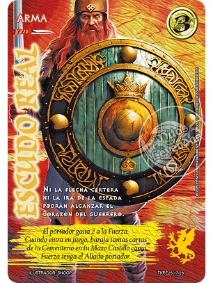 Escudo Real (TK25 - Honor y Ferocidad)