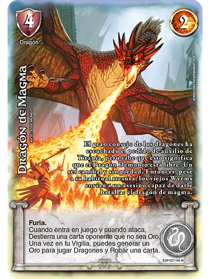 Dragón de magma (EXP - MR)