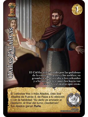 Malas Palabras (CID - MR)