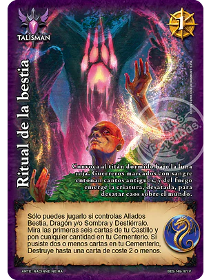 Ritual de la Bestia (Bestiarium - Vasalla)