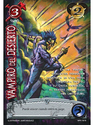 Vampiro del Desierto (MP1)