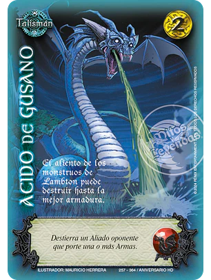 Ácido de Gusano (HD Aniversario - Cortesana)