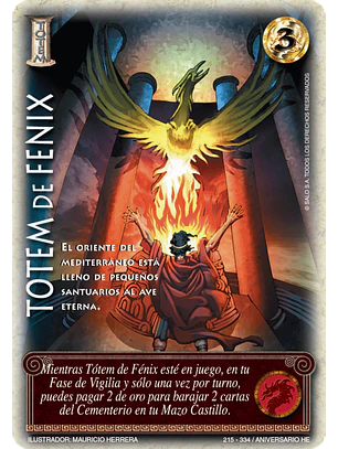 Tótem de Fénix (HELENICA ANIV - Cortesana)