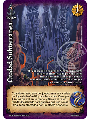 Ciudad Subterránea (Bestiarium - Vasalla)