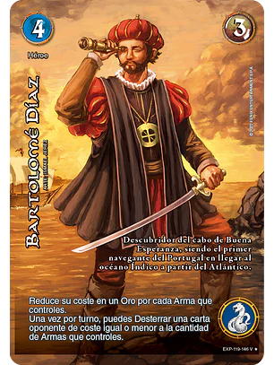 Bartolomé díaz (EXP - VC Foil)