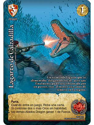 Lagarto de Calzadilla (CID - VC Foil)