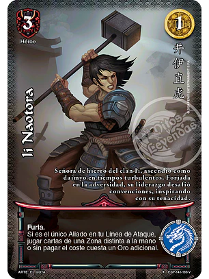 Li Naotora (Esp.Samurai - VC Foil)