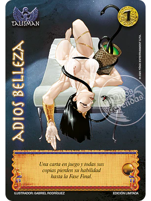 Adiós Belleza (LBPB25 - Foil lluvia premium)