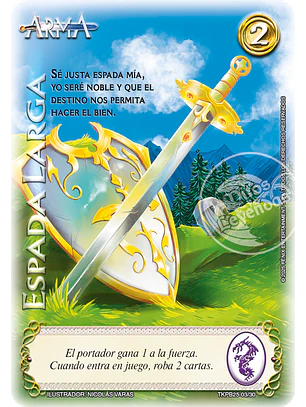 Espada Larga (TKPB25 - Nobleza y Poder)
