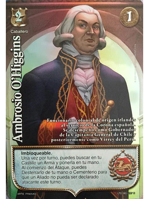 Ambrosio O'higgins (LTD - Cortesana Foil)
