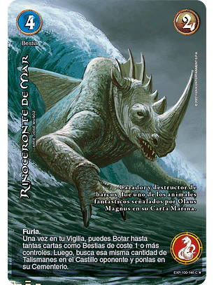 Rinoceronte de mar (EXP - VC Foil)