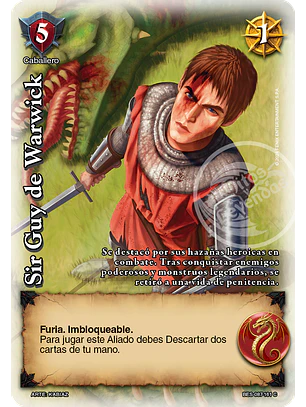 Sir Guy de Warwick (Bestiarium - VC Foil)