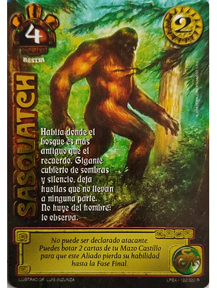 Sasquatch (LPE4 - Real)