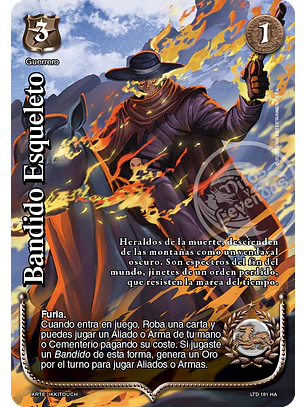 Bandido esqueleto (LTD - Historia Alternativa)