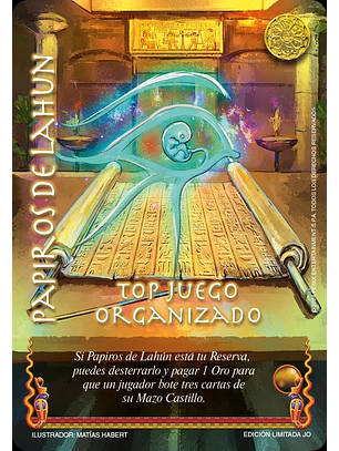 Papiros de Lahún (Top Juego Organizado)