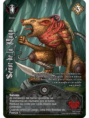 Señor de la Plaga (FOIL) (DGO - VC Foil)