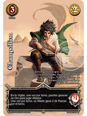Champollion (Napoleón - VC Foil)
