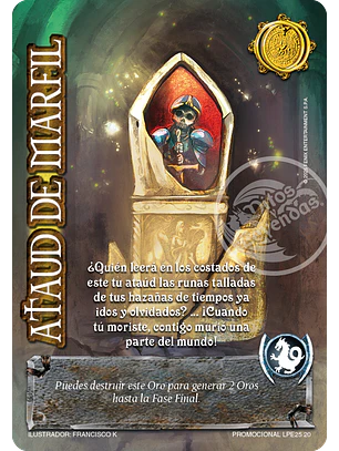 Ataúd de marfil (LPE25 - Arte Alternativo)