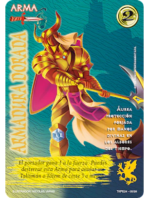 Armadura Dorada (TKPE24 - Justa)