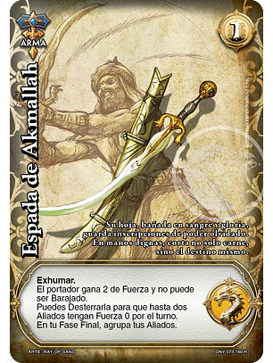 Espada de Akmallah (ONY - Real)