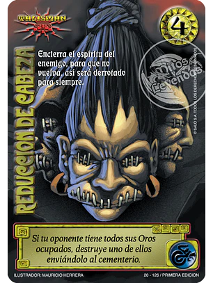Reduccion de Cabeza
