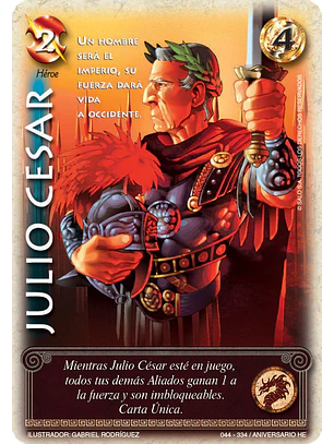Julio Cesar (Helénica Aniv - MR)