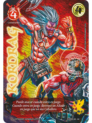 Kordrag (Kit Racial Caballero 2025)