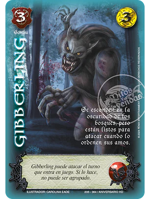 Gibberling (HD Aniversario - Cortesana)