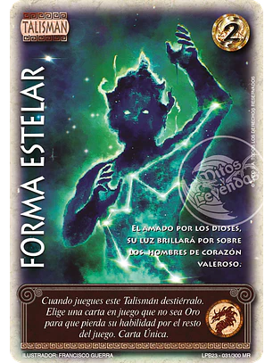 Forma Estelar (Leyendas PB 3.0 - MR)