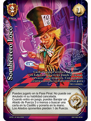 Sombrerero Loco (ONY - MR)