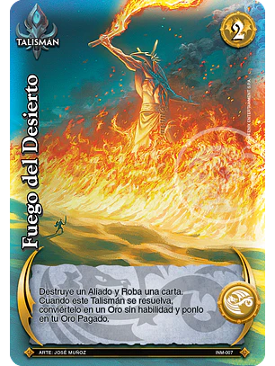 Fuego del Desierto (Colección Inmortal)