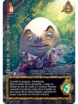 Desafío de Humpty Dumpty (ONY - MA)