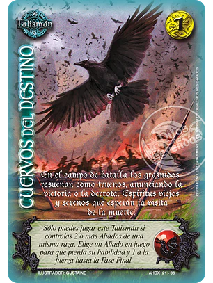 Cuervos del destino (AHDX - Luz Esmeralda)