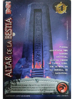 Altar de la Bestia (LPE4 - Cortesana)