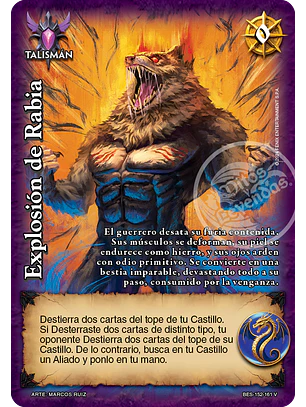 Explosión de Rabia (Bestiarium - Vasalla)