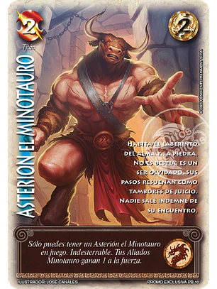 Asterion El Minotauro (LBPB25 - buy a box)