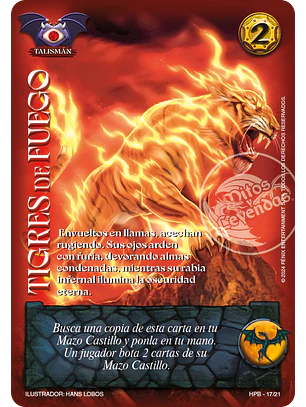 Tigres de Fuego (Kit Inferno)