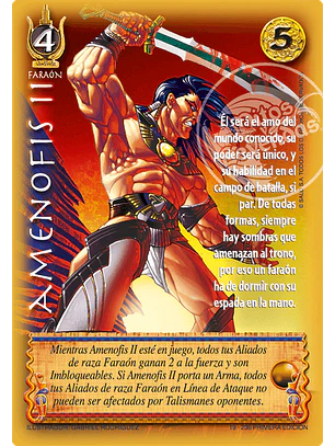 Amenofis II (Clásico DOMRA - Real)