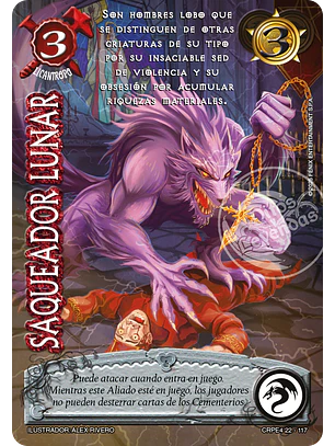Saqueador Lunar (Kit Racial Licántropo 2025)