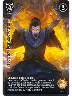 Hades enloquecido (EXP - Legendaria)