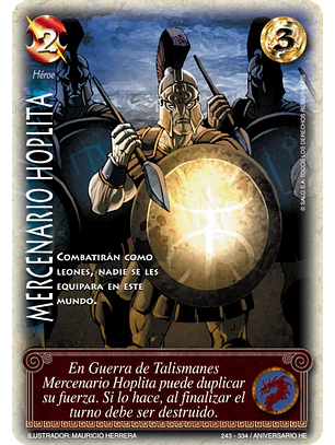 Mercenario Hoplita (HELENICA ANIV - Vasalla)