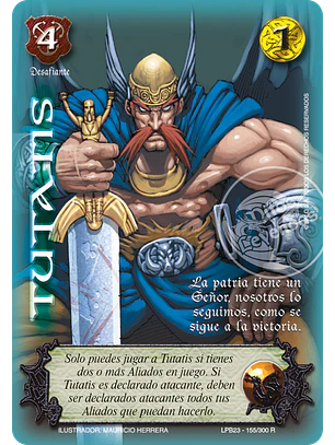 Tutatis (Leyendas PB 3.0 – Reales)