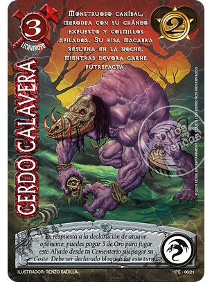 Cerdo Calavera (VDLN)