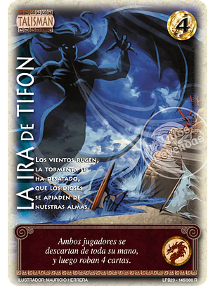La Ira de Tifón (Leyendas PB 3.0 - Reales)