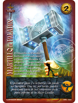 Martillo de Paladín (Kit Inferno)