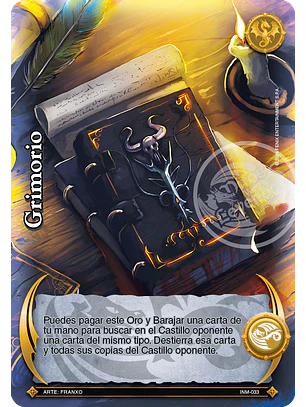 Grimorio (Colección Inmortal)