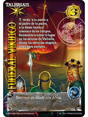 Funeral Vikingo